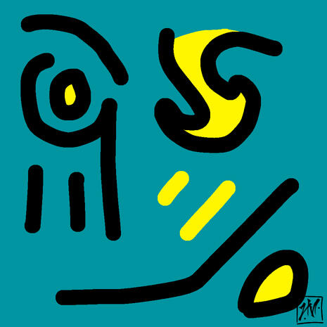 One eyed smile